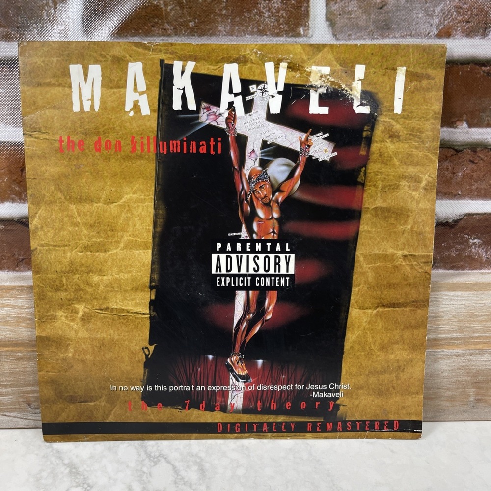 2Pac Makaveli The Don Killuminati 7 Day Theory Vinyl Record 1996 US Original